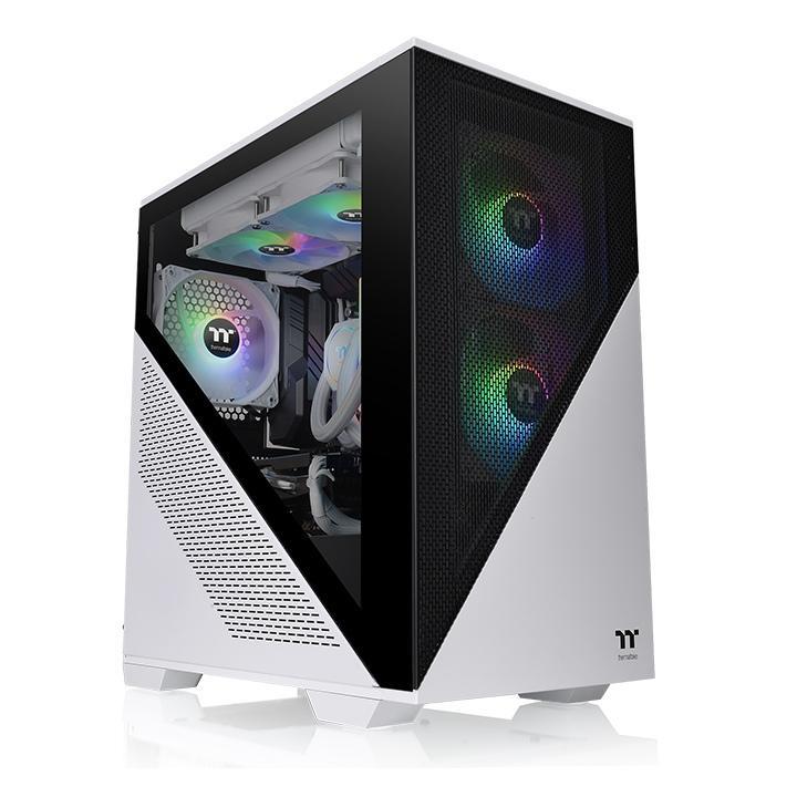 Gabinete Thermaltake Divider 170 TG Snow ARGB Micro Tower, Micro-ATX/Mini-ITX, USB 3.0/2.0, sin Fuente, 2 Ventiladores ARGB Instalados