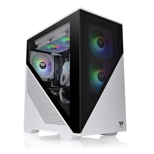 Gabinete Thermaltake Divider 170 TG Snow ARGB Micro Tower, Micro-ATX/Mini-ITX, USB 3.0/2.0, sin Fuente, 2 Ventiladores ARGB Instalados