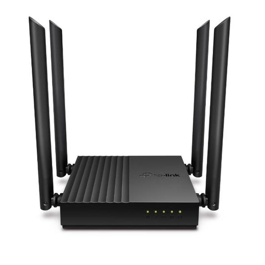 ROUTER TP-LINK DUAL BAND ARCHER C64 WIFI AC1200 MU-MIMO GIGABIT DE GRAN ALCANCE