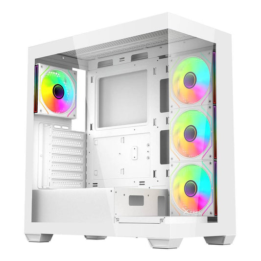 GABINETE GAMER MID TOWER XZEAL XZCGB08W
