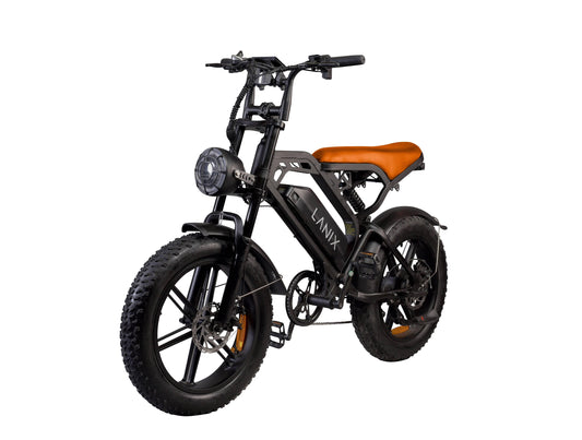 Bicicleta Eléctrica LANIX EBike XB3 15160, Motor: 750W. Velocidad Máxima 40 KM/H,Freno de Disco trasero, Luz LED. Tiempo de carga 7 - 8 hrs.