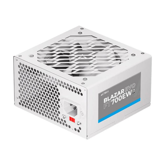 Fuentes de poder ACTECK ES-05004EB, 700 W, Equipos CCTV, Blanco, 12 cm, ATX
