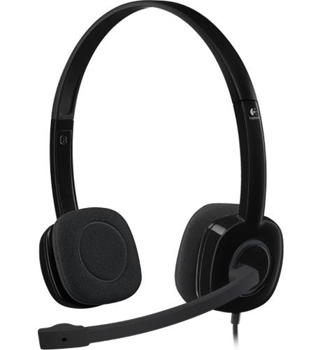Diadema LOGITECH H151, PC/Juegos, Diadema, Negro, Alámbrico, 3.5 mm (1/8