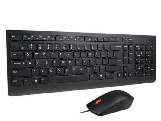 LENOVO KIT TECLADO + MOUSE ESSENTIAL ALAMBRICO 4X31R64424