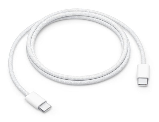Cable de Carga MW493AM/A Este cable de carga de 1 metro tiene un diseño trenzado y conectores USB-C en ambos extremos