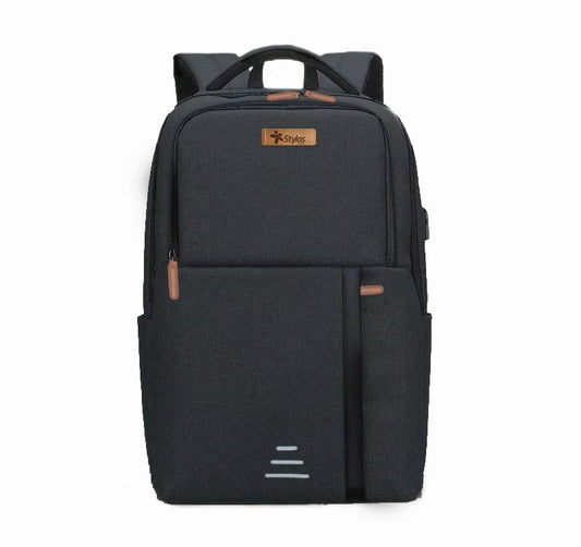 Mochila Ejecutiva Negra Stylos. STABAP2B