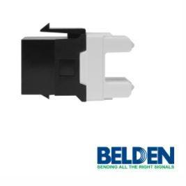 Conector Modular Jack RJ45 BELDEN AX101321, RJ-45, Negro, Cat6