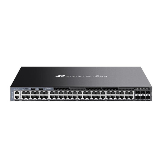Switch administrado L3 apilable Gigabit de 48 puertos Omada con 6 ranuras 10G