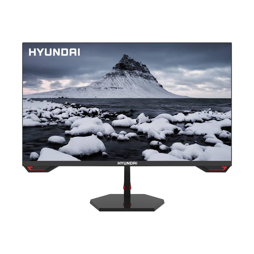 Monitor Gaming, LED, HYUNDAI 27 Pulgadas HT27FGMBK01 Resolucion 2560x1440, 180Hz, Incluye cable HDMI, Negro