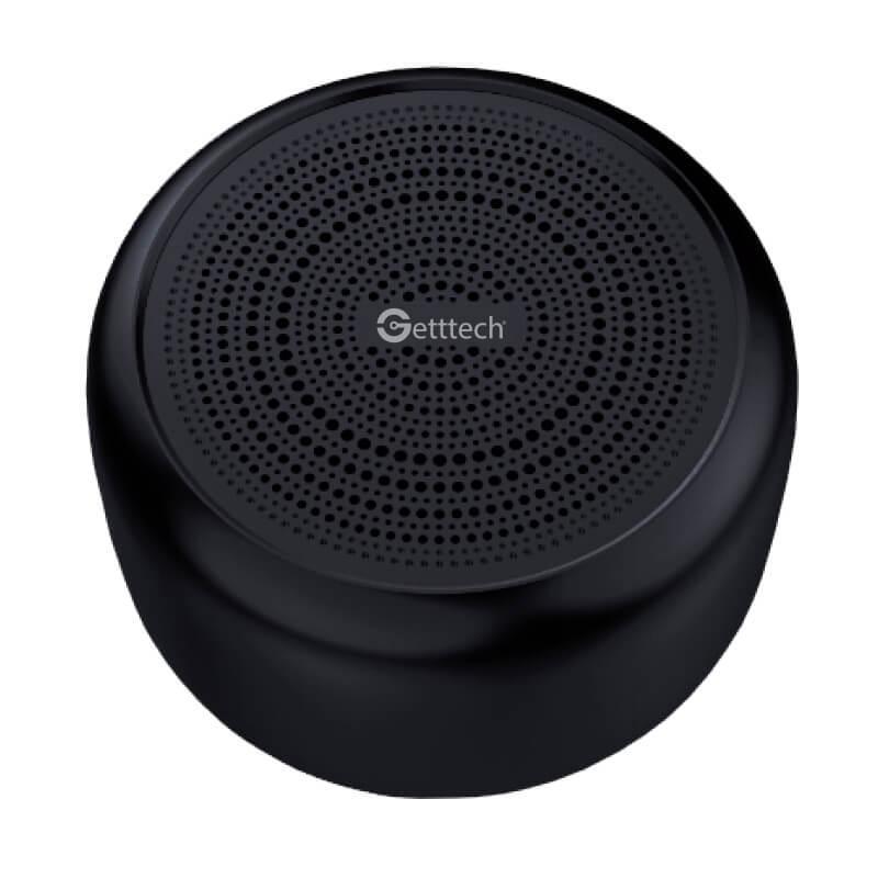 GETTTECH MINI BOCINA MELODIC COLOR NEGRO, ALTAVOS DE 1.5 PULGADAS BT 5.0, USB 2.0, MOD. GAM-31501N