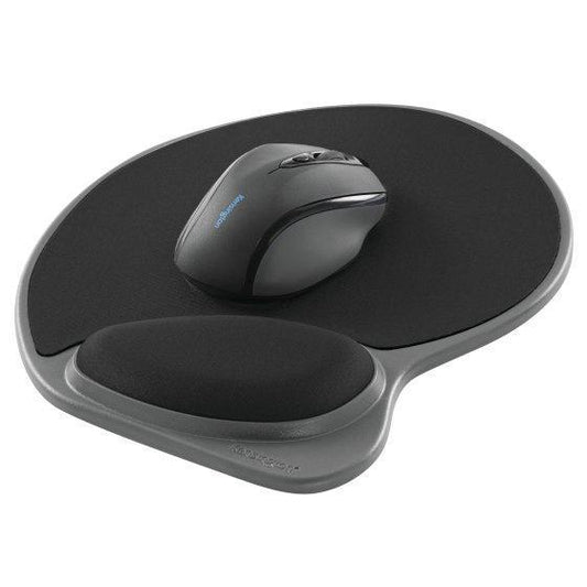 Mousepad con descansa Muñecas de Gel  KENSINGTON P8691 , Negro, Monótono