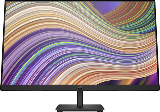 Monitor HP P27 G5 64X69AA#ABA 27 pulgadas, 1920 x 1080 Pixeles, Negro, Puertos DP/HDMI/VGA, Cable HDMI 1.8m, 3 años de garantia