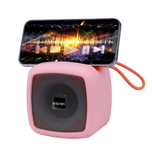 BOCINA PORTATIL ROSA NB-09