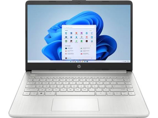 Computadora Portátil HP 14-dq0532la (A1UC2LA#ABM). Procesador Intel Celeron N4120, 4 GB RAM. Disco Duro 128 GB SSD. Pantalla 14 Pulgadas HD, Win 11 Home.