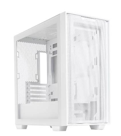 Gabinete ASUS A21 Case con Ventana, Mini-Tower, Micro ATX, Mini-ITX, USB 3.0, sin Fuente, Blanco